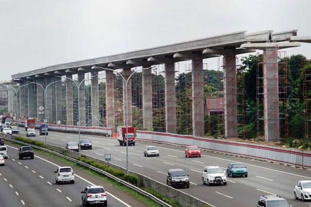 Proyek LRT Cibubur - Cawang