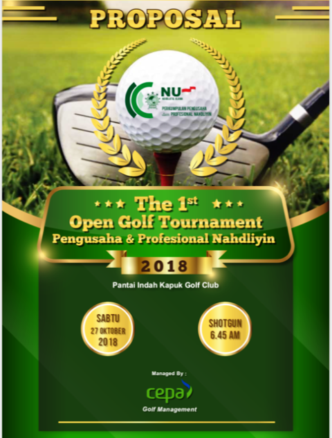 Sukseskan Turnamen Golf “Hari Santri Nasional” ~ PIK GC, Sabtu, 27 Oktober 2018