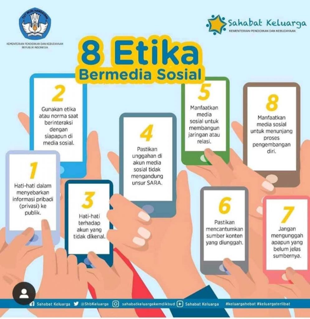 8 Etika Bermedia Sosial Cepagram 